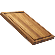 Large Cutting Board Wood Acacia - 20x15x1.6inches Thick Wooden Cutting Boards for Kitchen with Juice Groove - Wooden Chopping Boards for Kitchen Housewarming Gift Box, Natural Oil Wax Finish